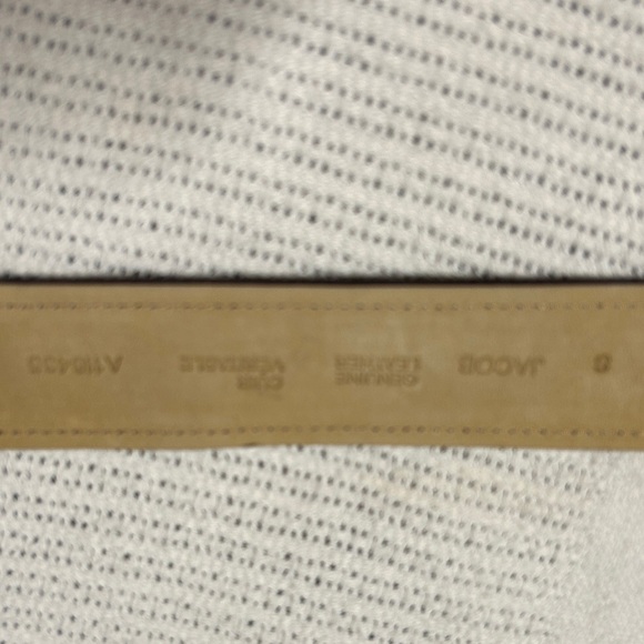 Jacob Women’s Size Small Brown thick Leather Belt Trendy Statement Piece - Picture 6 of 8